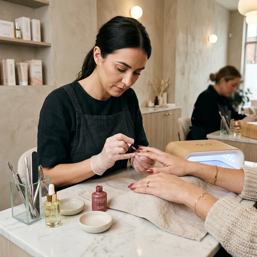 Nagelmodellage Gelnägel Maniküre Pediküre