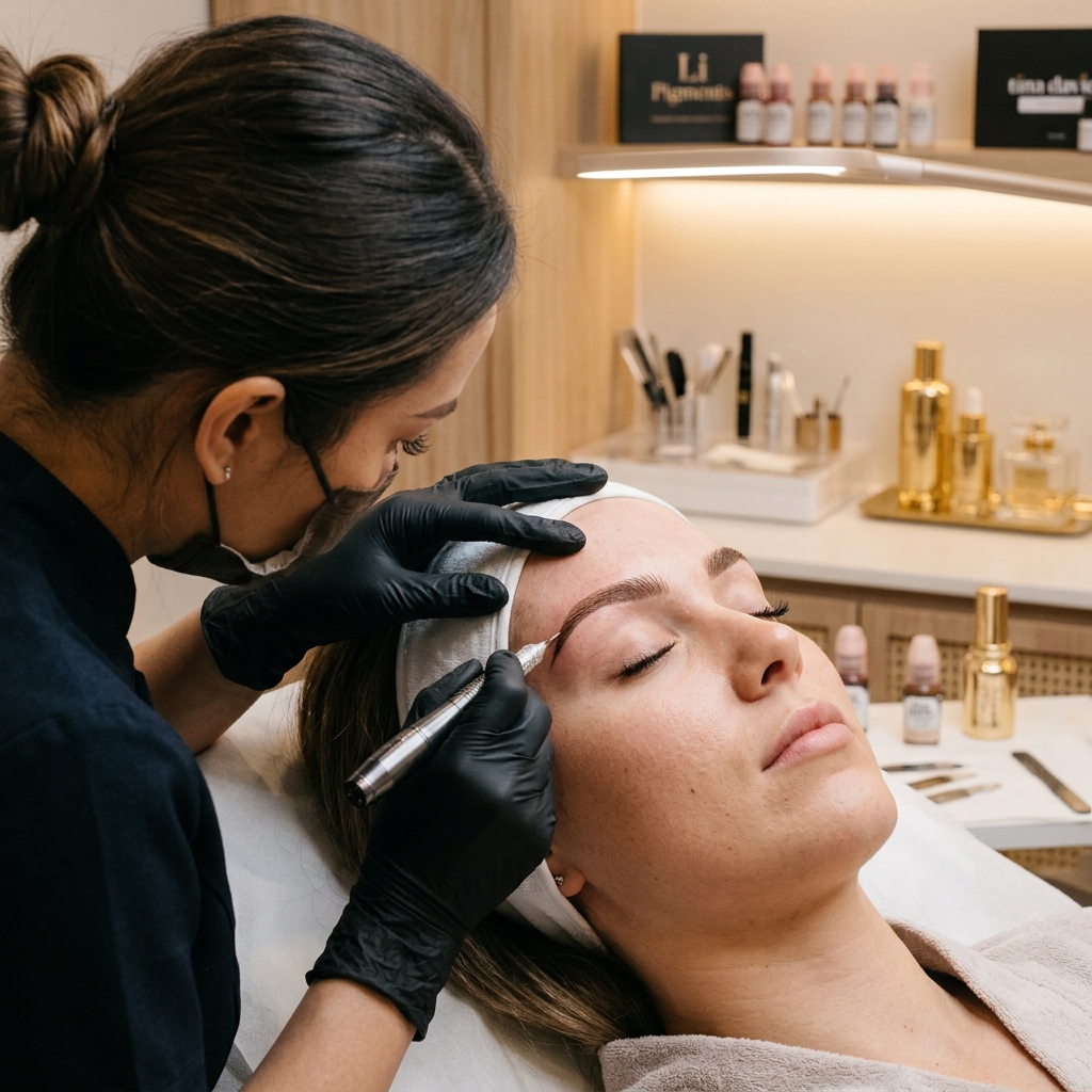 Permanent Make-Up Microblading