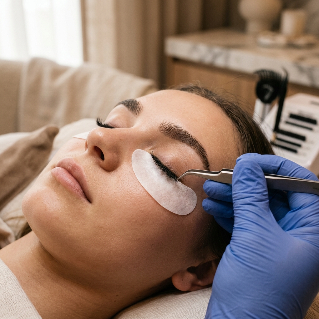 Wimpern und Brauen Behandlung Aargau